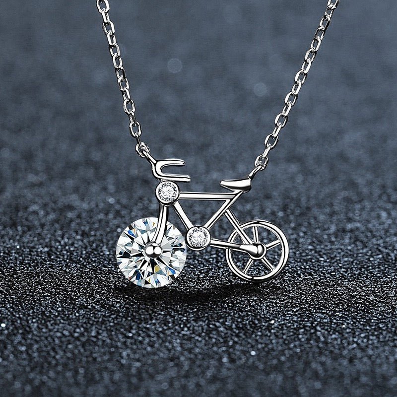Moissanite fietsketting