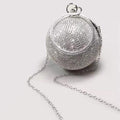Luxe Ball Clutch-BlingBling Diamanten-Goud & Zilver