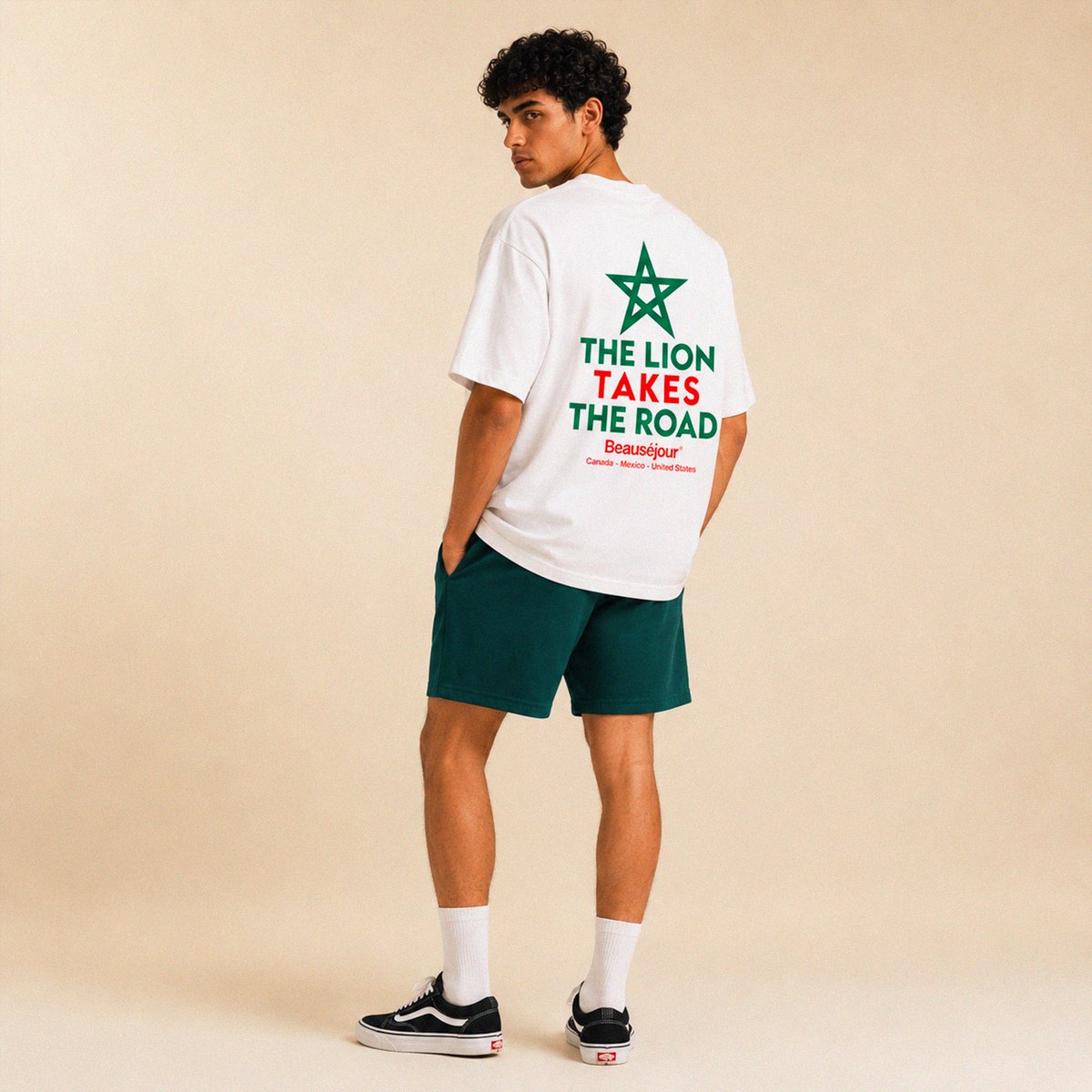 T-shirt Marokko — Beauséjour WK 2026