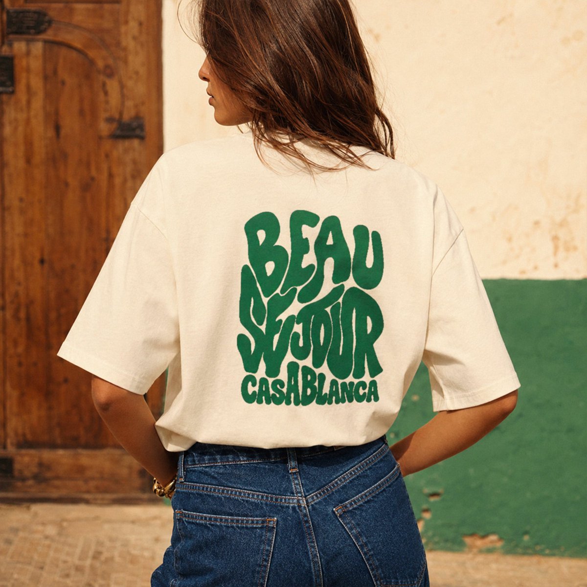 T-shirt boxy Casablanca