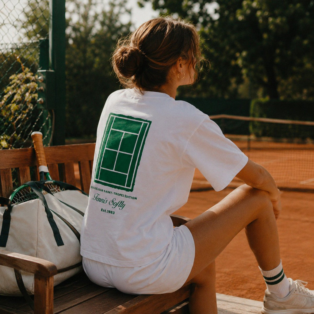 Tennis-T-shirt voor dames