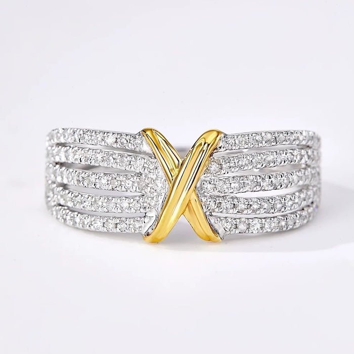 Luxe Cross Line eeuwigheidsring