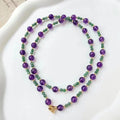 Betoverde Amethist & Groene Onyx Sieradenset