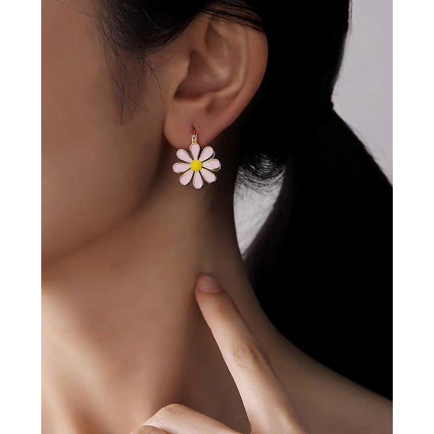 Tweeling Daisy Bloom oorbellen