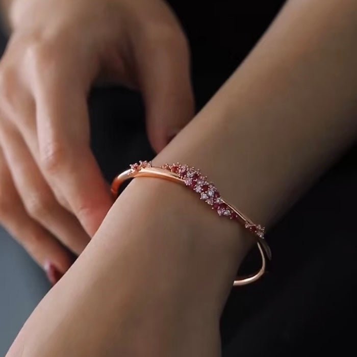 Perzikbloesem Sparkle Bangle