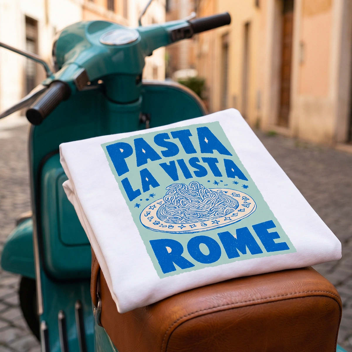 T-shirt Pasta la vista Rome