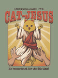 Cat Jesus Tshirt-1