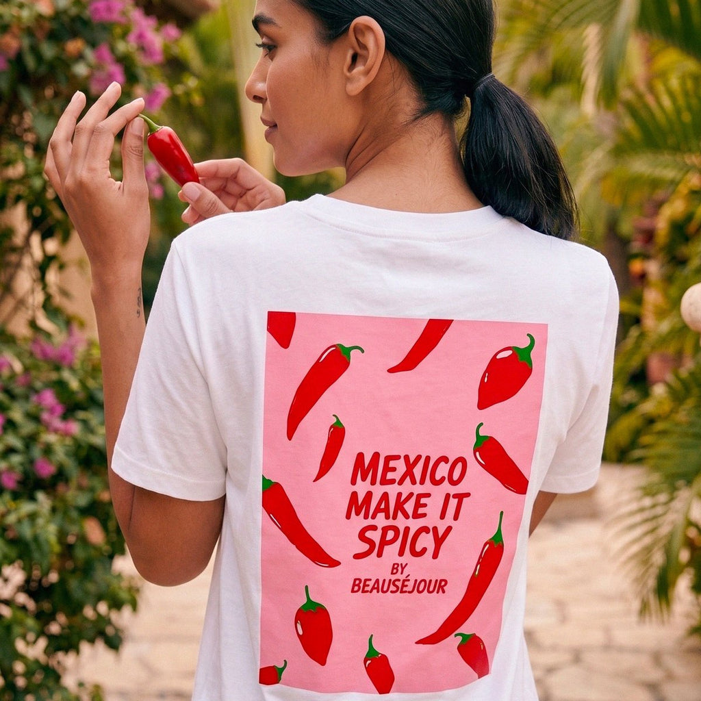 T-Shirt Mexico Maak het pittig