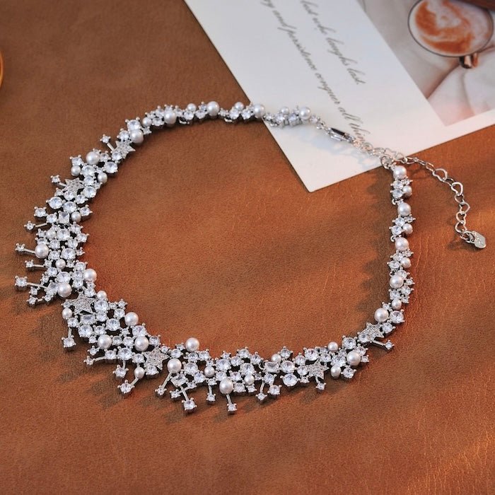 Starlight parel bruids sieraden set