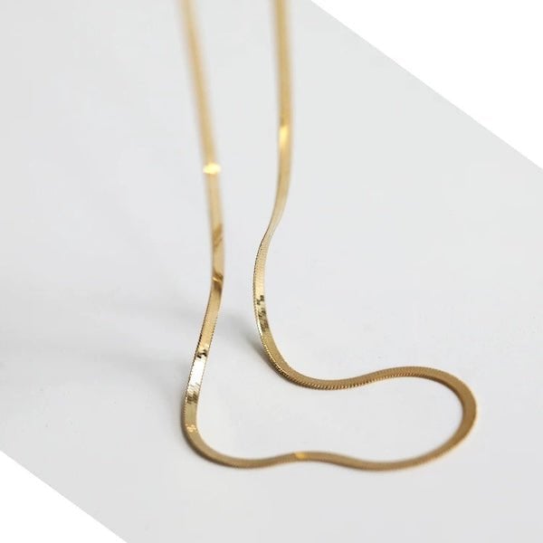 Unisex ketting met visgraatmotief – 4,2 mm