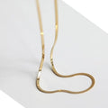 Unisex ketting met visgraatmotief – 4,2 mm