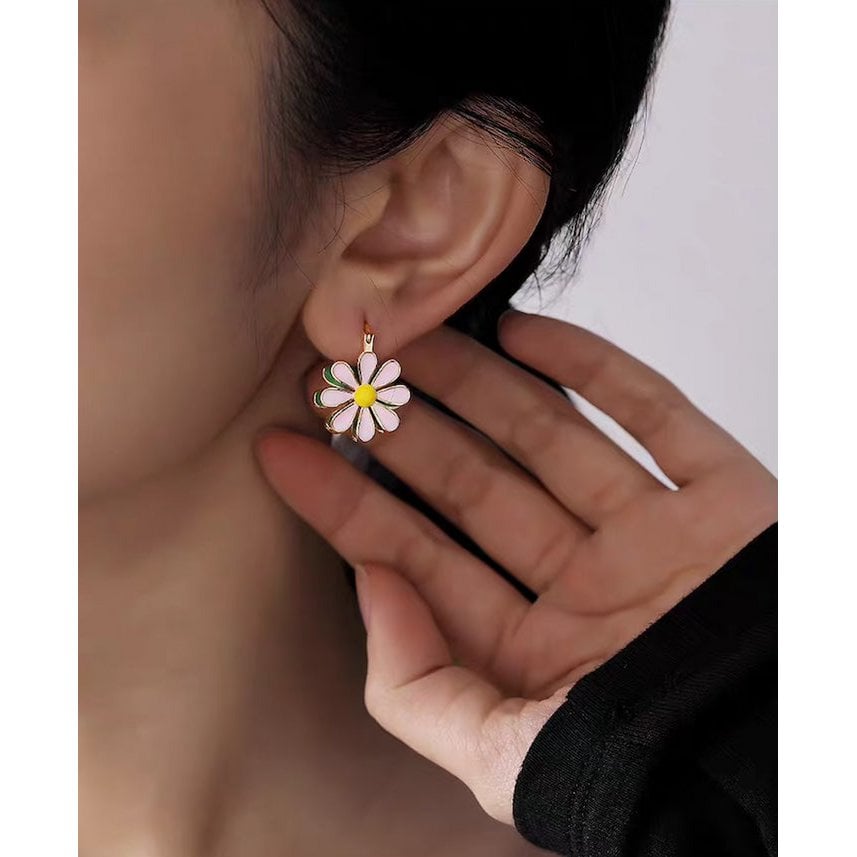 Tweeling Daisy Bloom oorbellen