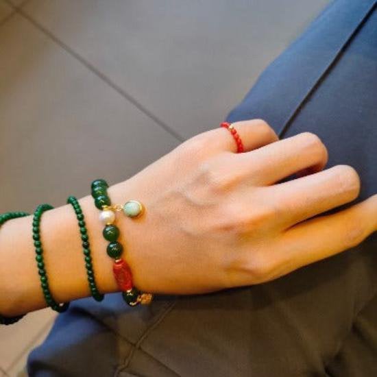 Tibetaanse totem Tian Jade armband