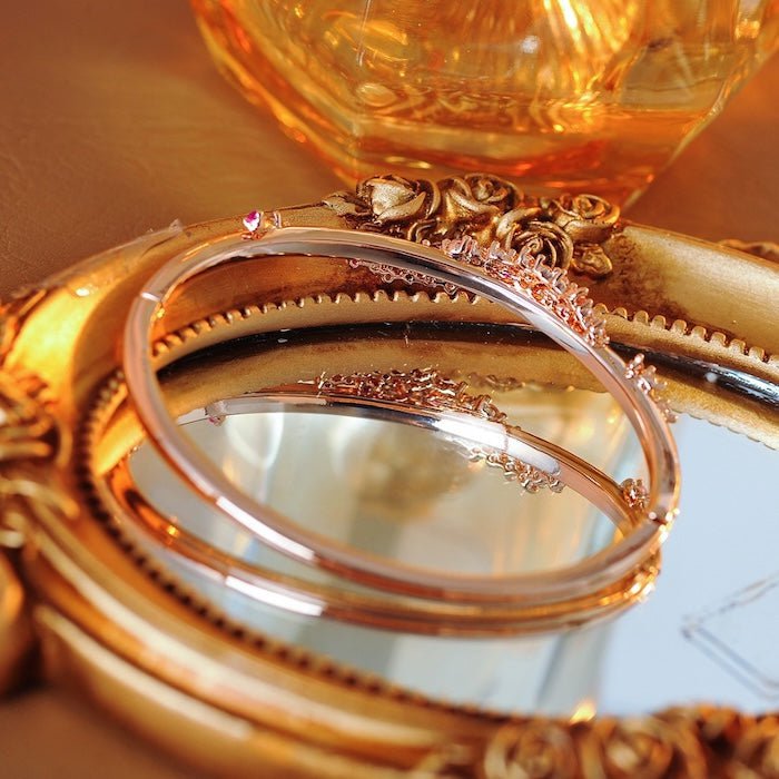 Perzikbloesem Sparkle Bangle