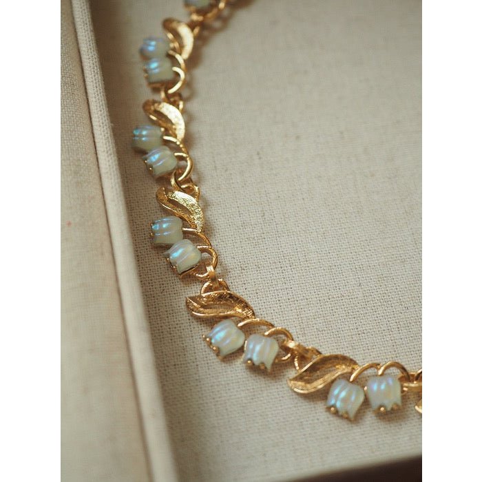Maanlicht Muguet ketting