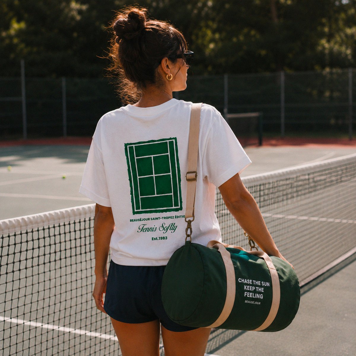 Tennis-T-shirt voor dames