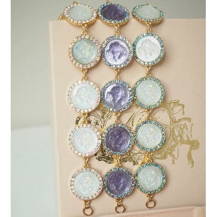 Hemelse Cameo kristal armband