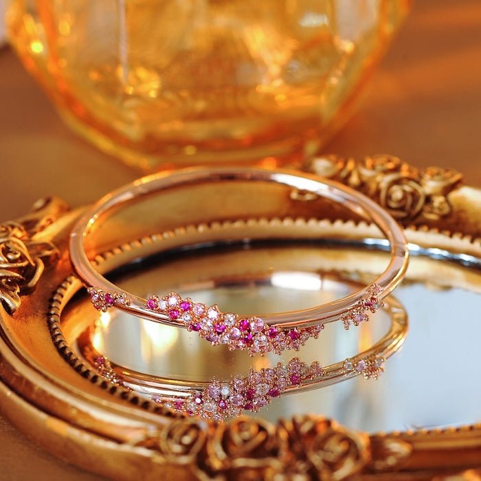 Perzikbloesem Sparkle Bangle