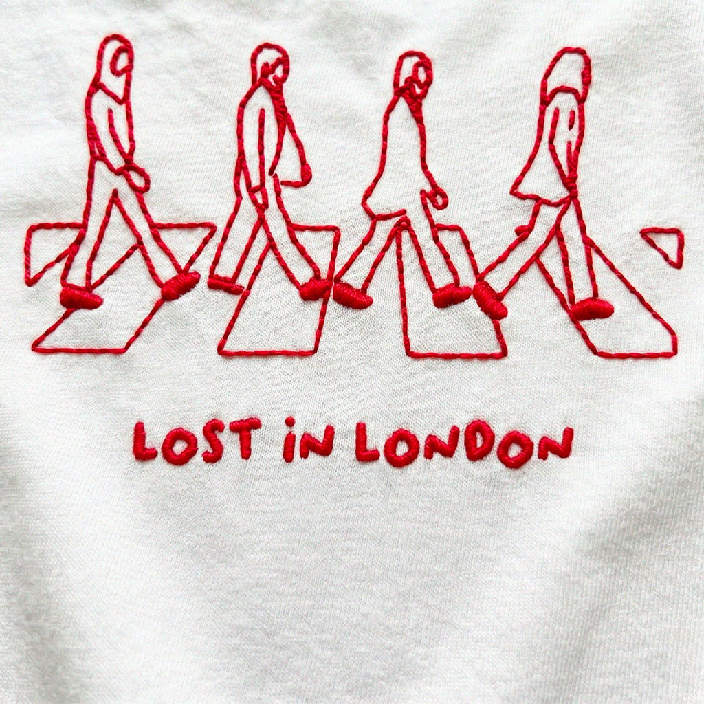 T-shirt Verloren in Londen Femme
