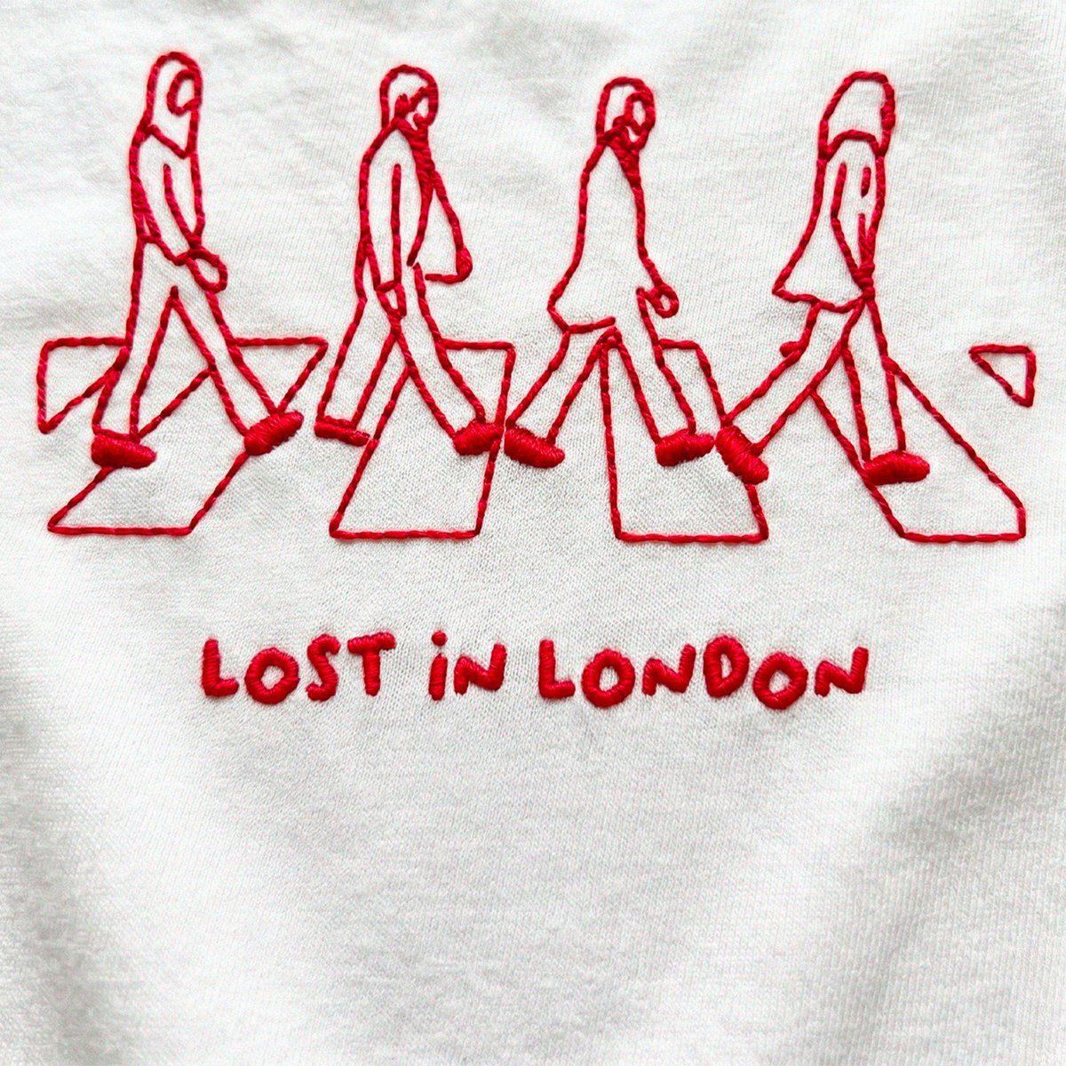 T-shirt Verloren in Londen Femme