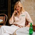 Oxford-overhemd Parijs vertrek — Beauséjour Orient Express