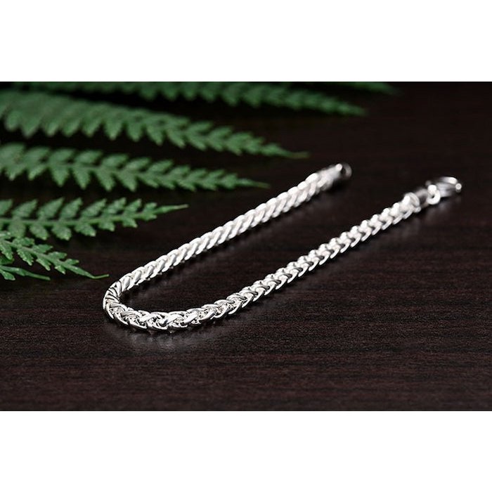 Klassieke sterling zilveren drakenkettingarmband