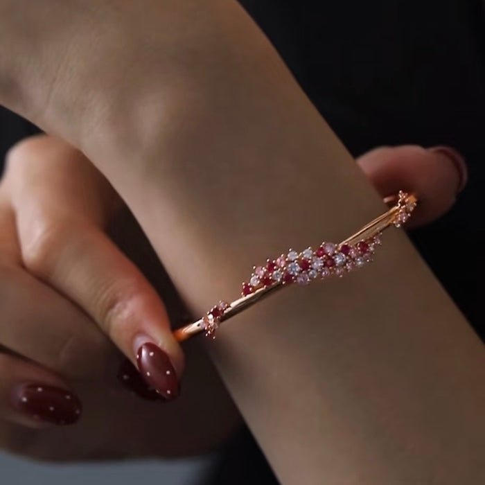 Perzikbloesem Sparkle Bangle