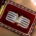 Luxe Cross Line eeuwigheidsring
