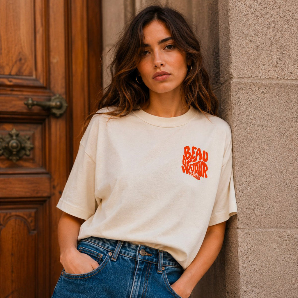 T-shirt Boxy Madrid