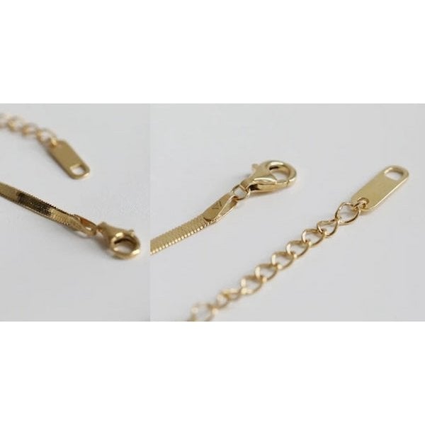 Unisex ketting met visgraatmotief – 4,2 mm