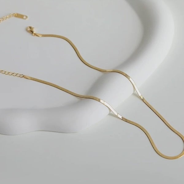 Unisex ketting met visgraatmotief – 4,2 mm
