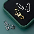 Unieke minimalistische paperclip-oorbellen - één paar
