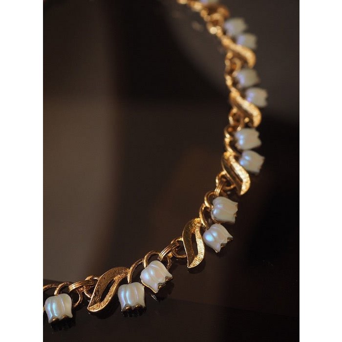 Maanlicht Muguet ketting
