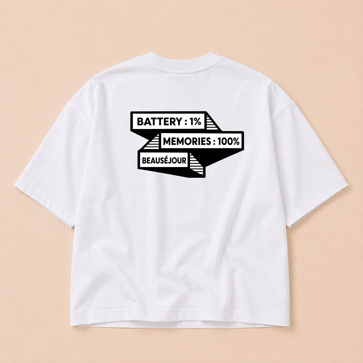 T-shirt 100% herinneringen