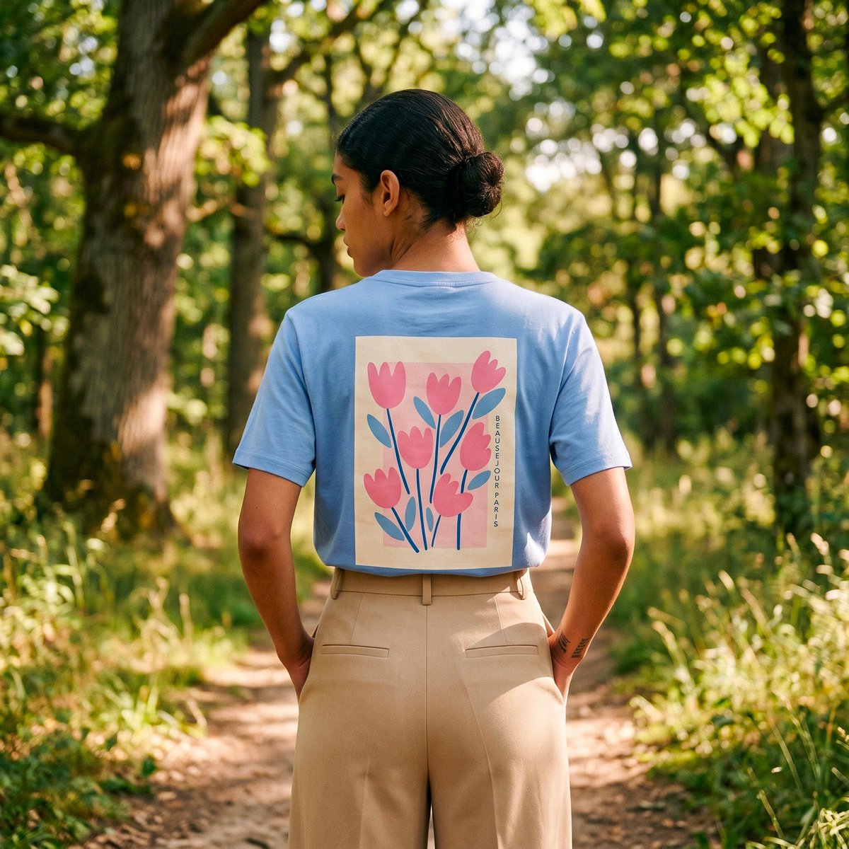 Beauséjour Parijs in bloei T-shirt
