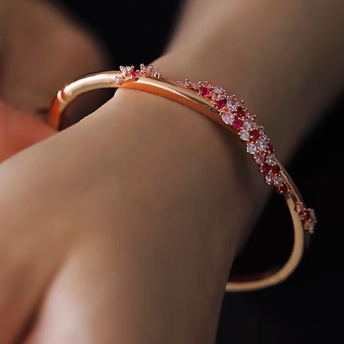 Perzikbloesem Sparkle Bangle