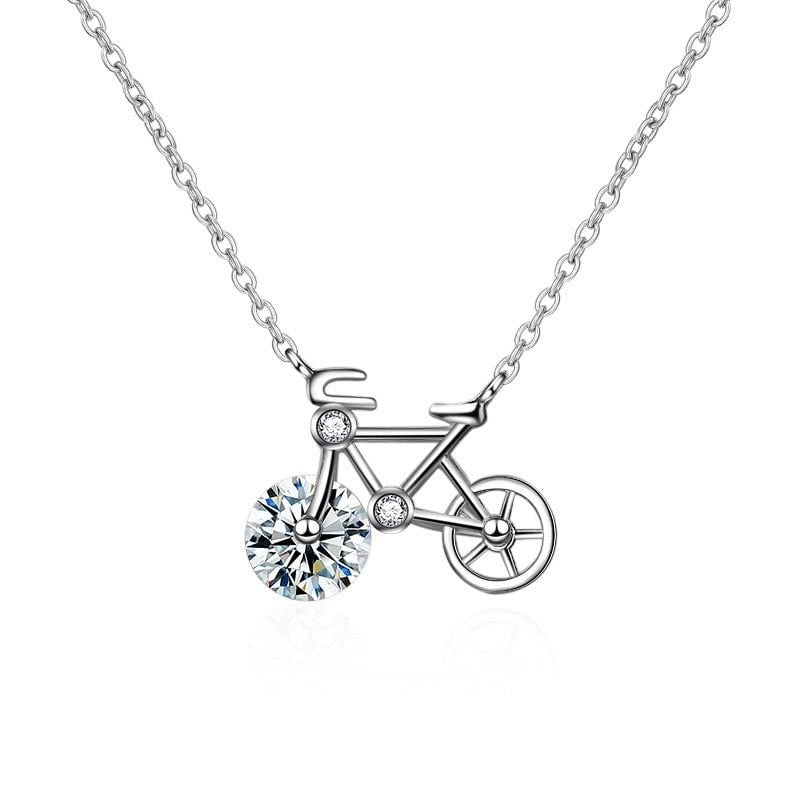 Moissanite fietsketting