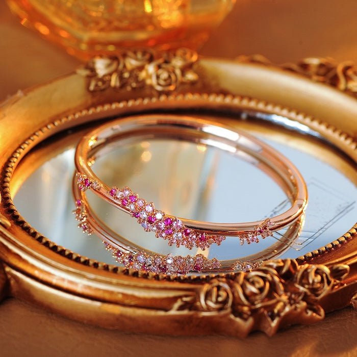 Perzikbloesem Sparkle Bangle