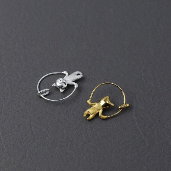 Touwtjespringende kat ketting