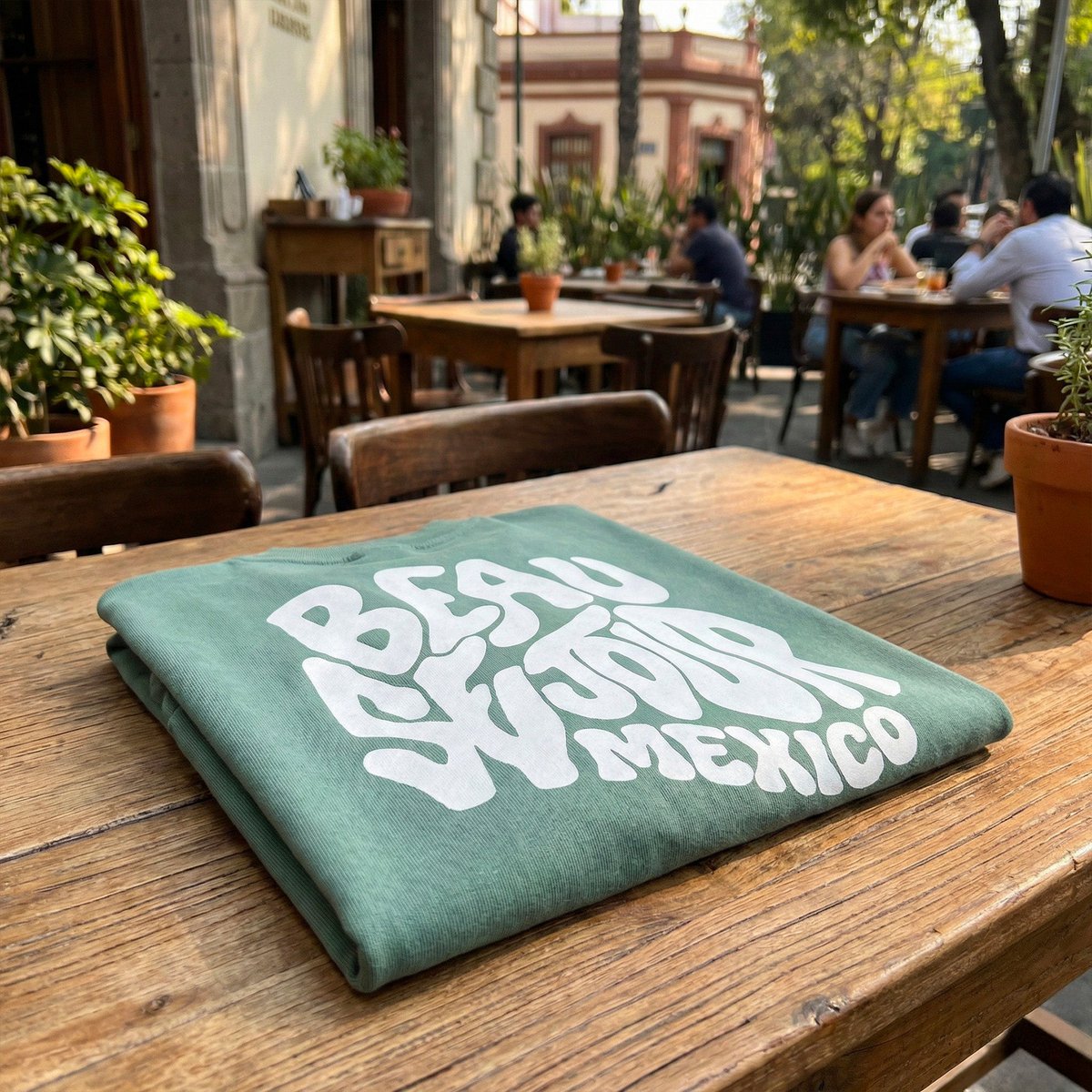 T-shirt Boxy Mexico