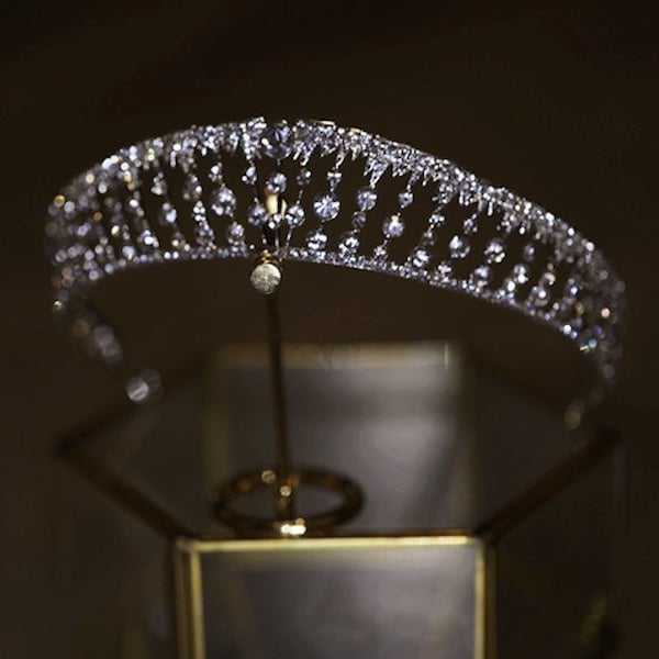 Prinses Koninklijke elegantie kristallen tiara's