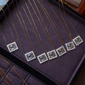 Romeinse stijl vierkante godin standbeeld ketting