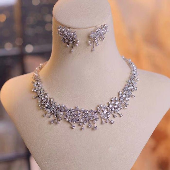 Starlight parel bruids sieraden set
