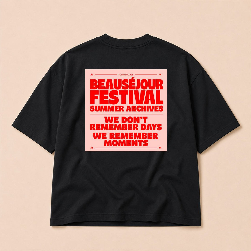 T-shirt Boxy Zomerarchief