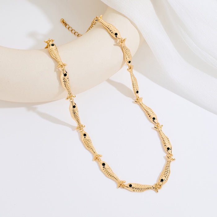 Vintage vis link ketting