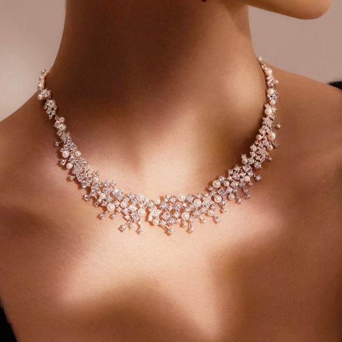 Starlight parel bruids sieraden set