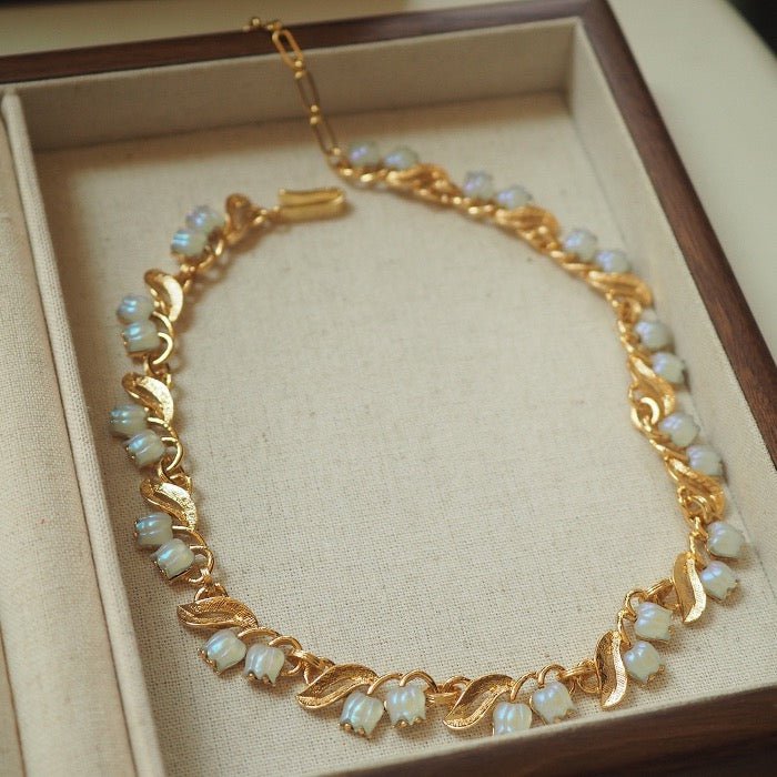 Maanlicht Muguet ketting