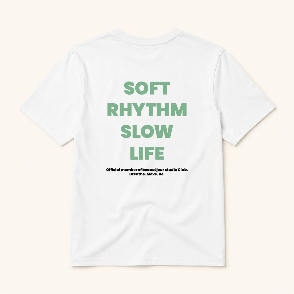 T-shirt Yoga zacht ritme