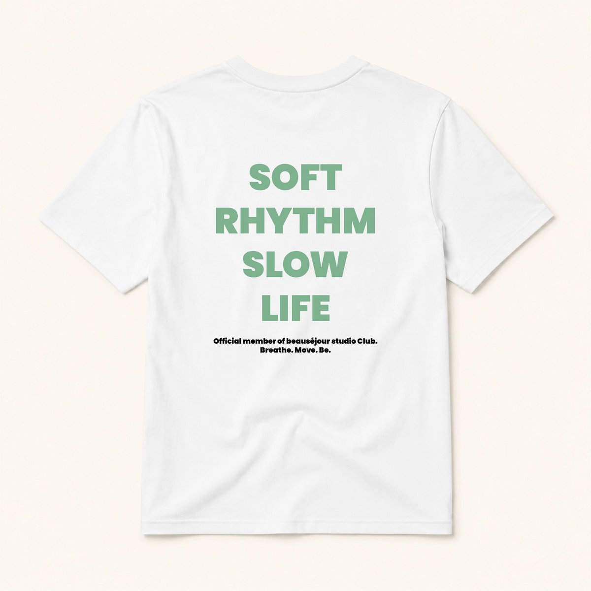 T-shirt Yoga zacht ritme