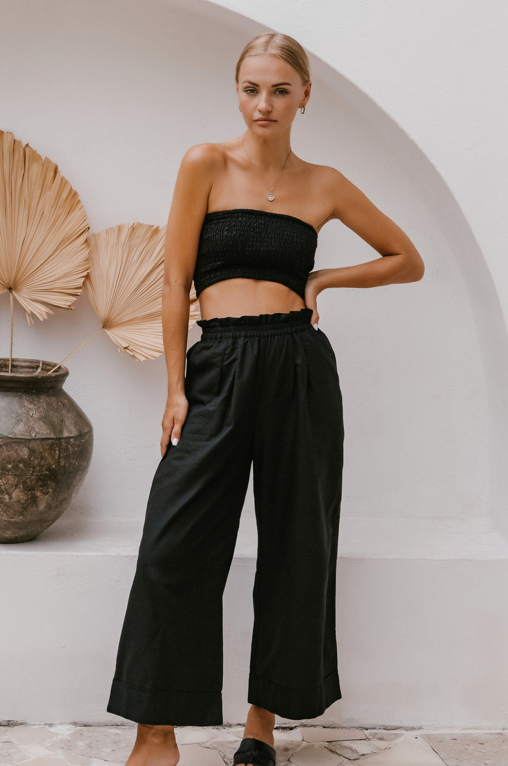 Fenzi Smocked Top-4